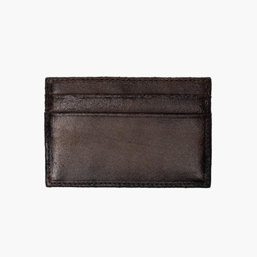 Men\'s Thursday Card Holder Leather Classic Wallets Coffee | CA183CAL