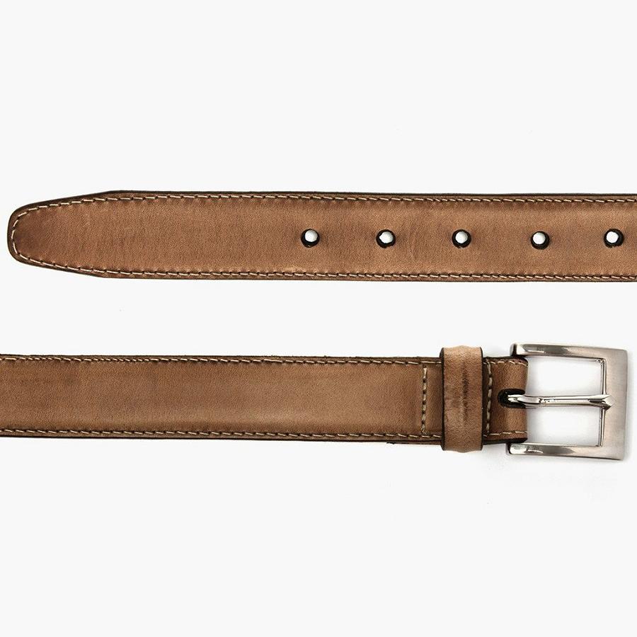 Men's Thursday Classic Leather Belts Brown | CA293YXF