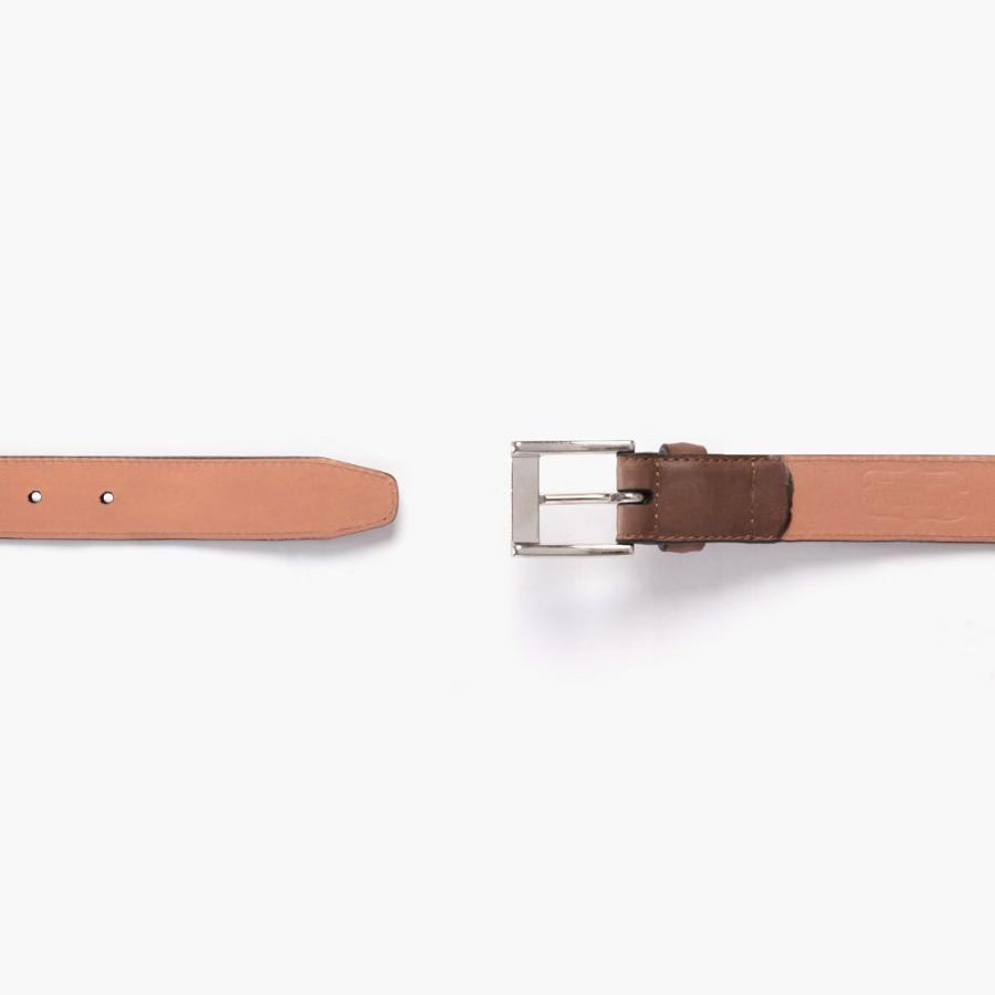 Men's Thursday Classic Leather Rugged & Resilient Belts Brown | CA338DFM