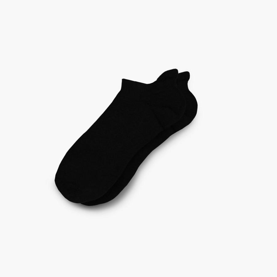 Men\'s Thursday Eco-Friendly Ankle Cotton Socks Black | CA314AHK