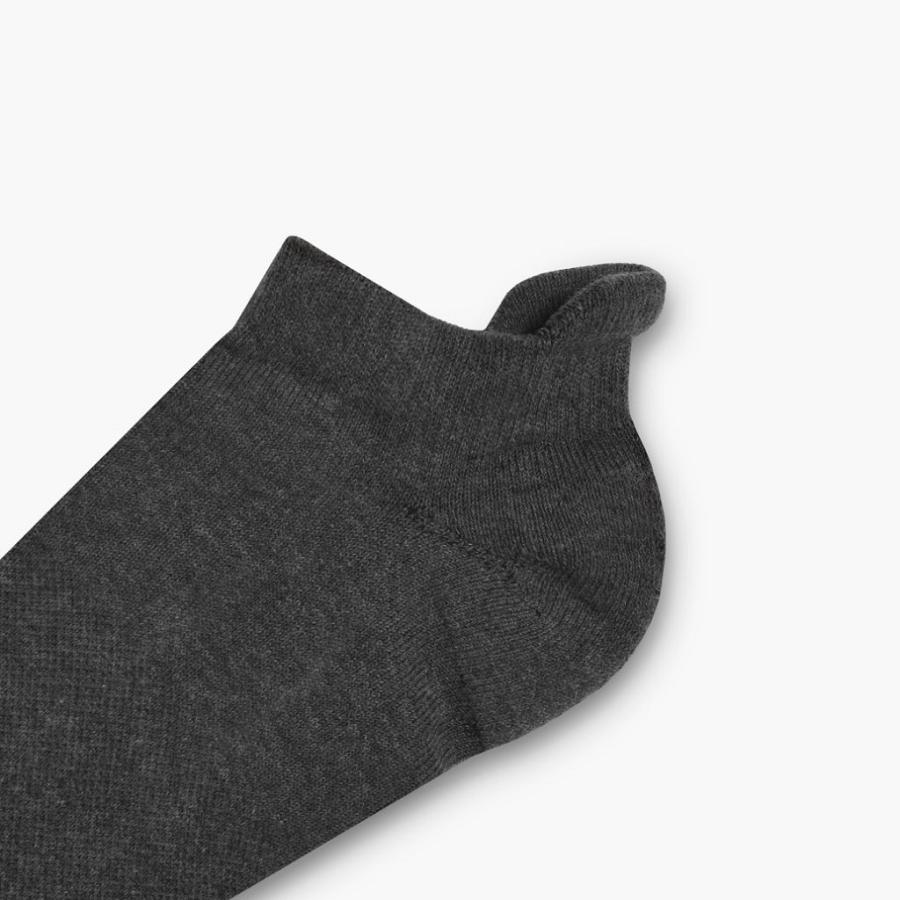 Men's Thursday Eco-Friendly Ankle Cotton Socks Dark / Grey | CA315PJJ