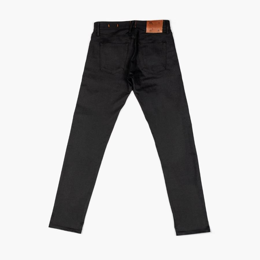 Men's Thursday Pen Slim Fit Cotton Jeans Black | CA274NWY