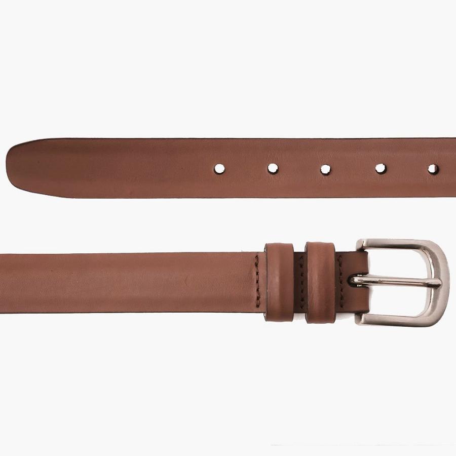 Men's Thursday Refined Leather Belts Brown | CA305ZUT