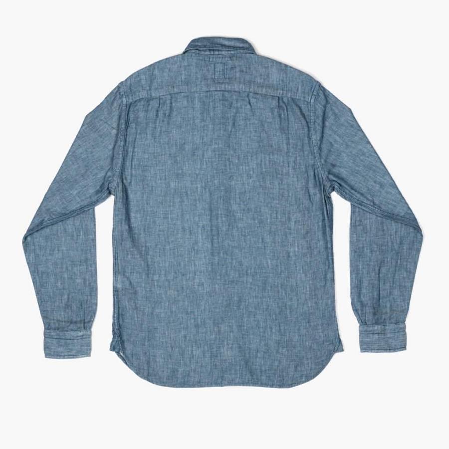 Men's Thursday Ripper Cotton Shirts Blue | CA287CAL