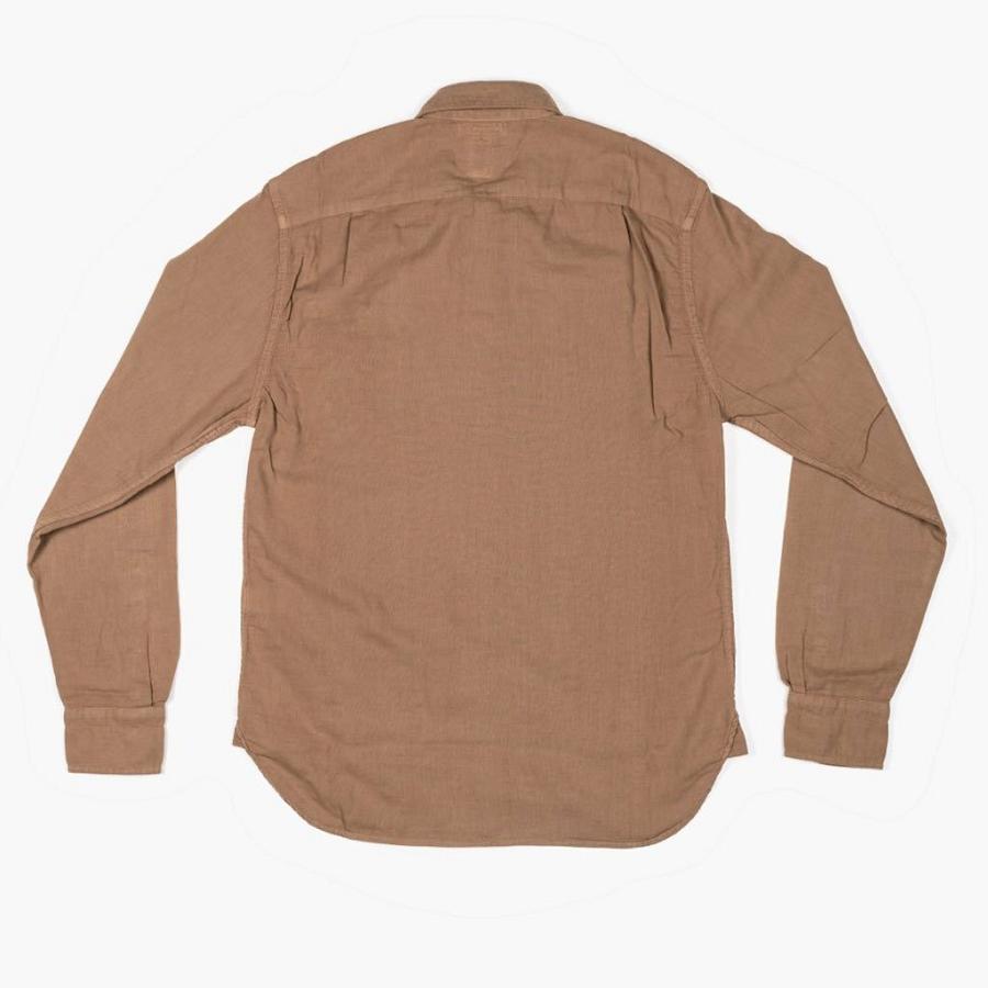 Men's Thursday Ripper Cotton Shirts Brown | CA288AHK