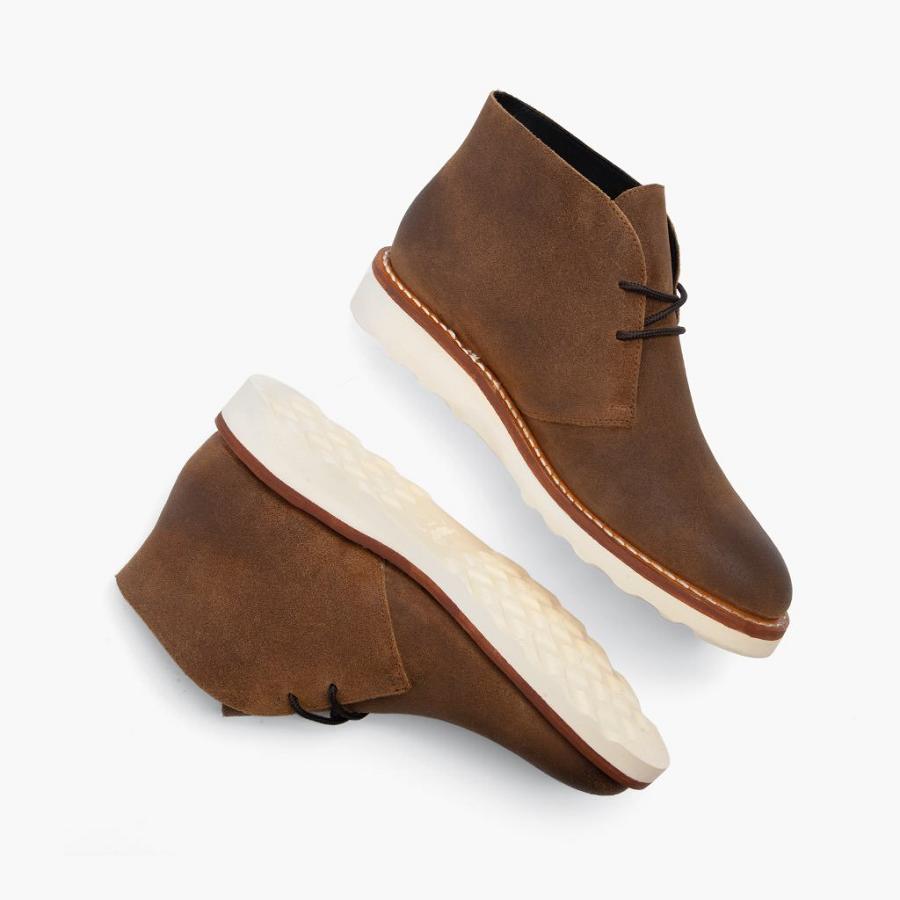 Men's Thursday Scout Suede Chukka Boots Brown | CA60TCE