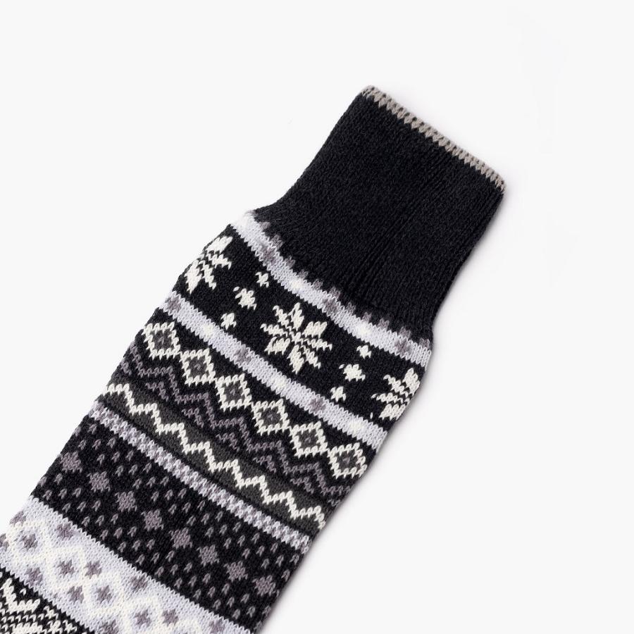 Men's Thursday Sodello Norwegian Cotton Socks Black | CA12QMA