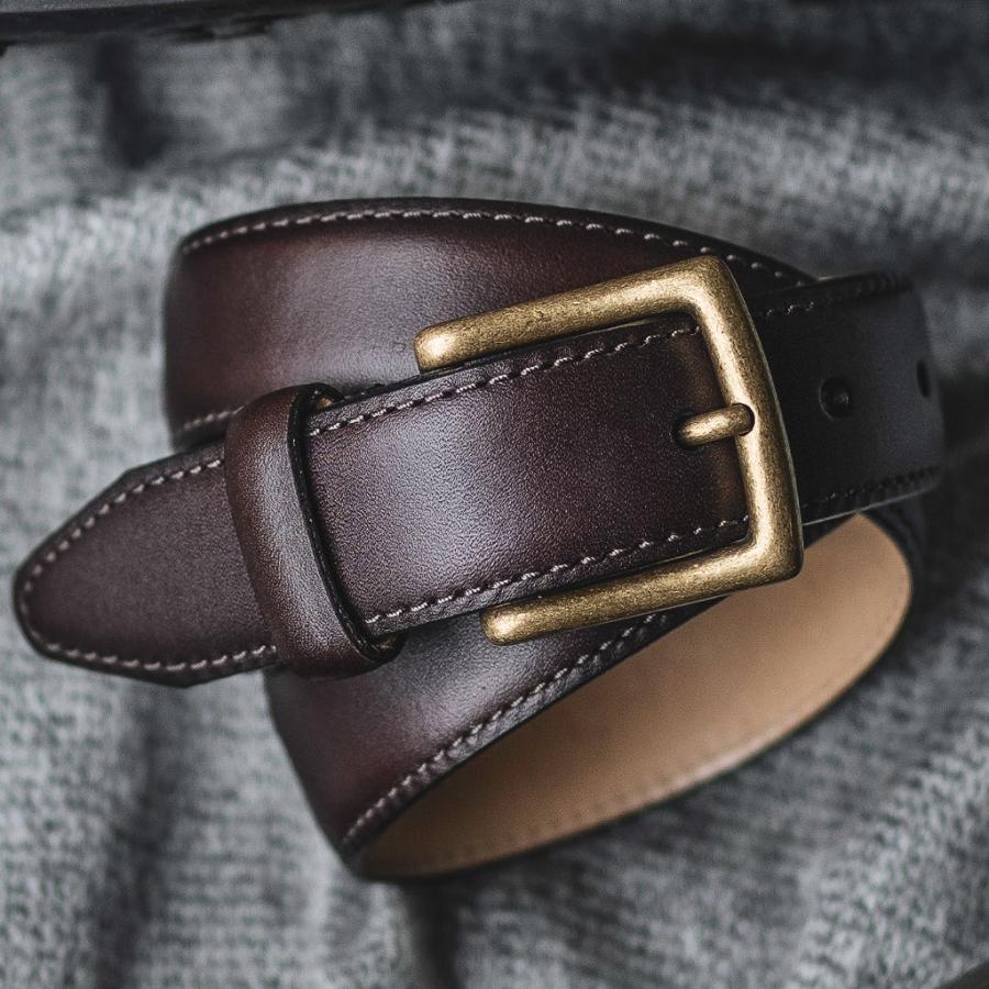 Women's Thursday Classic Leather Belts Brown | CA390DFM30