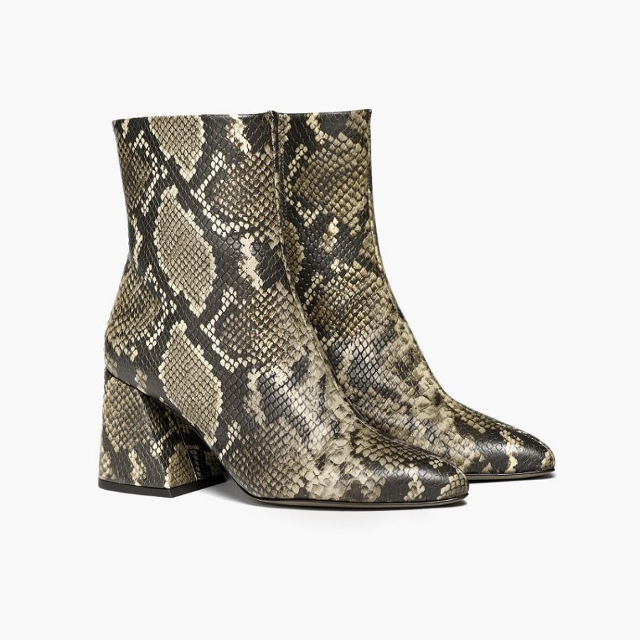 Women's Thursday Heartbreaker Leather Boots Snake | CA390DFM9