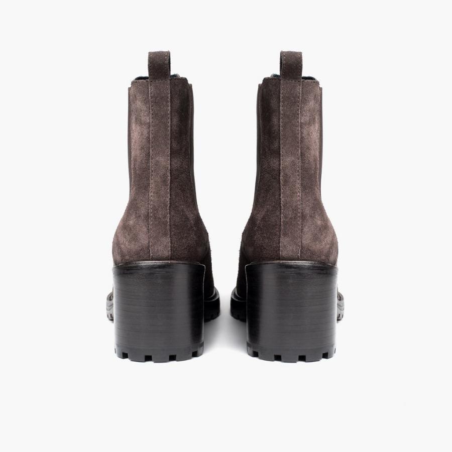 Women's Thursday Knockout Suede Chelsea Boots Grey | CA378NWY