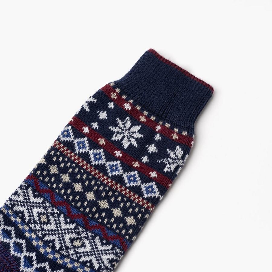 Women's Thursday Sodello Norwegian Cotton Multicolor Socks Blue | CA390DFM55