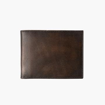 Men's Thursday Bifold Leather Classic Wallets Coffee | CA182DFM