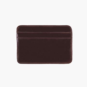 Men's Thursday Card Holder Leather Wallets Coffee | CA168QMA