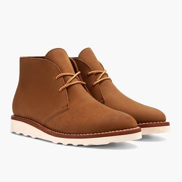 Men's Thursday Scout Nubuck Rugged & Resilient Boots Brown | CA211PJJ