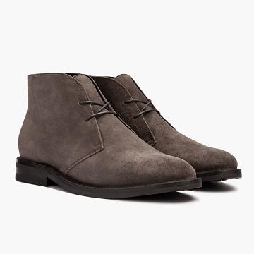 Men's Thursday Scout Suede Chukka Boots Grey | CA58UZG