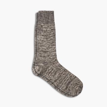 Men's Thursday Sodello Marled Cotton Socks Brown | CA9RVD