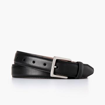 Women's Thursday Classic Leather Belts Black | CA390DFM31