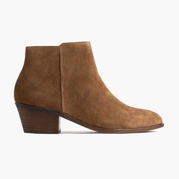 Women's Thursday Downtown Suede Boots Golden / Brown | CA390DFM6