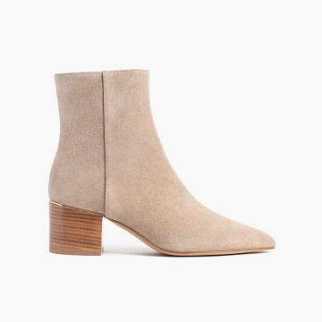 Women's Thursday Luna Suede Booties Brown | CA390DFM1