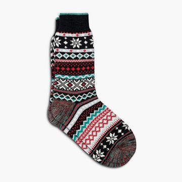 Women's Thursday Sodello Norwegian Cotton Multicolor Socks Brown | CA390DFM56