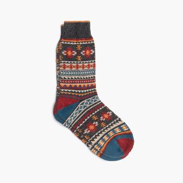 Women's Thursday Sodello Southern Sun Cotton Multicolor Socks Orange / Multicolor | CA390DFM59